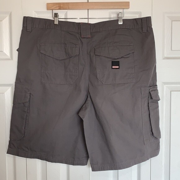 NWT Craftsman Grey Rib Stop Cargo Shorts Sz 42 - Picture 6 of 9